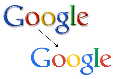 Évolution du logo Google
