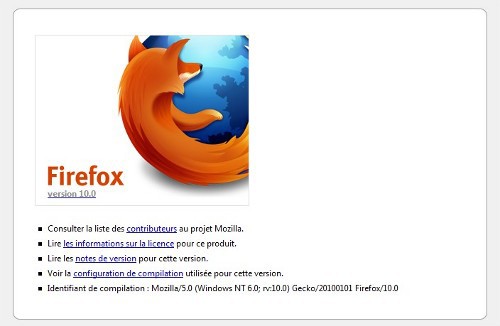 Firefox 10 disponible