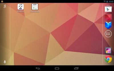 Android 4.1.2 sur Nexus 7