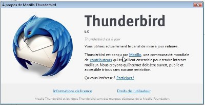 Mozilla Thunderbird 6