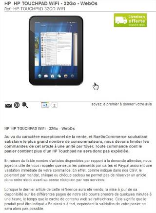 HP TouchPad