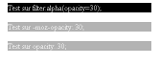 Transparence CSS sous Firefox